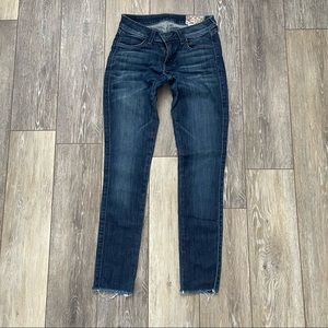 Authentic Siwy Rose dark wash low rise skinny jeans